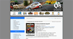 Desktop Screenshot of clubslotalmatriche.com